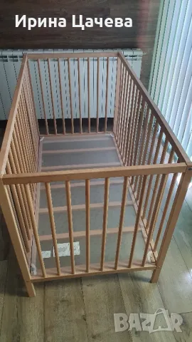 Детска кошара и матрак от пяна ИКЕА, снимка 3 - Кошарки - 50338090