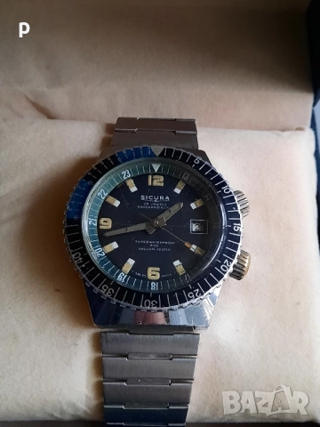 Часовник Sicura made in Swiss, снимка 4 - Мъжки - 52641041