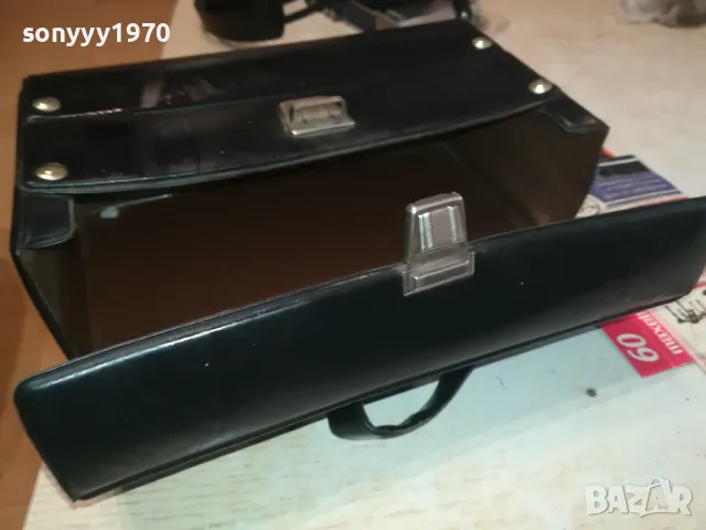 ОРИГИНАЛНА КОЖЕНА ЧАНТА ЗА 10 АУДИОКАСЕТИ 2404251025, снимка 9 - Аудио касети - 50016844