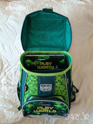 Minecraft Раница + твърда папка ! , снимка 7 - Раници - 52943670