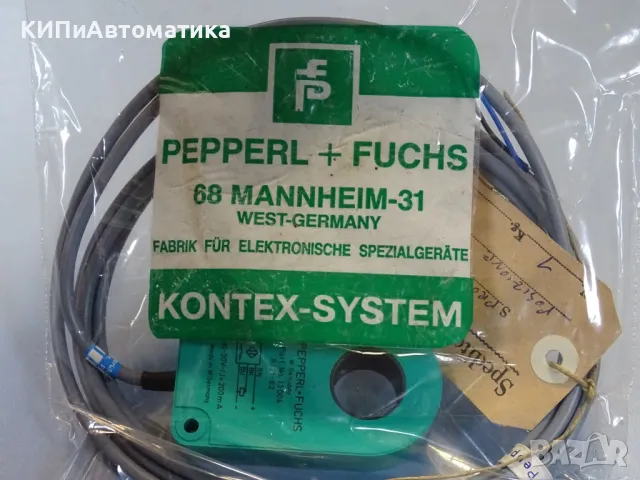 Индуктивен сензор PEPPERL+FUCSH RJ21-E2 inductive sensor, снимка 8 - Резервни части за машини - 47789192