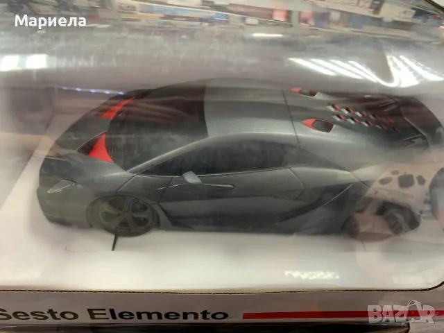 Количка Rastar RC - Lamborghini Sesto Elemento, 1:24, снимка 2 - Коли, камиони, мотори, писти - 49375958