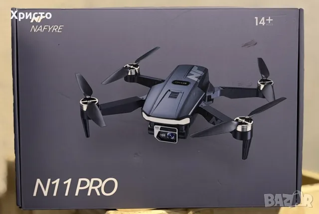 GPS дрон с камера NAFYRE N11 PRO, 4K UHD, GPS, до 90 мин. полет, снимка 2 - Дронове и аксесоари - 55879063