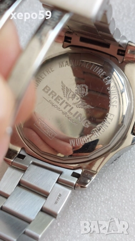 Оригинален Мъжки часовник Breitling Superocean 44 Automatic Blue Dial Men's Watch (Брайтлинг 44мм.), снимка 7 - Мъжки - 52217856