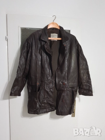 Кожена дамска шуба