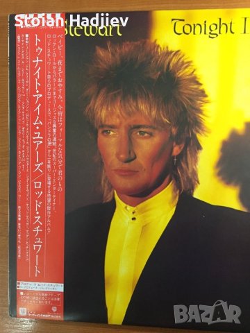 ROD STEWART-TONIGHT I’M YOURS,LP,made in Japan, снимка 1 - Грамофонни плочи - 41394374