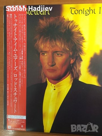 ROD STEWART-TONIGHT I’M YOURS,LP,made in Japan