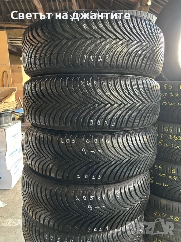 Гуми 205/60/16 Michelin Alpine 5 Зимни 4 броя