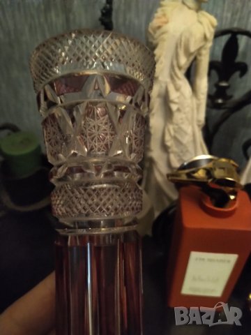 АРТ ДЕКО изумителна кристална ваза , снимка 7 - Декорация за дома - 42735836