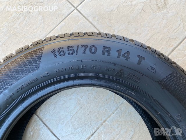 Гуми зимни гума 165/70/14” Continental ContiWinterContact, снимка 6 - Гуми и джанти - 41985829