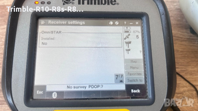 GNSS приемник Trimble R6-4, снимка 10 - Други инструменти - 53778012