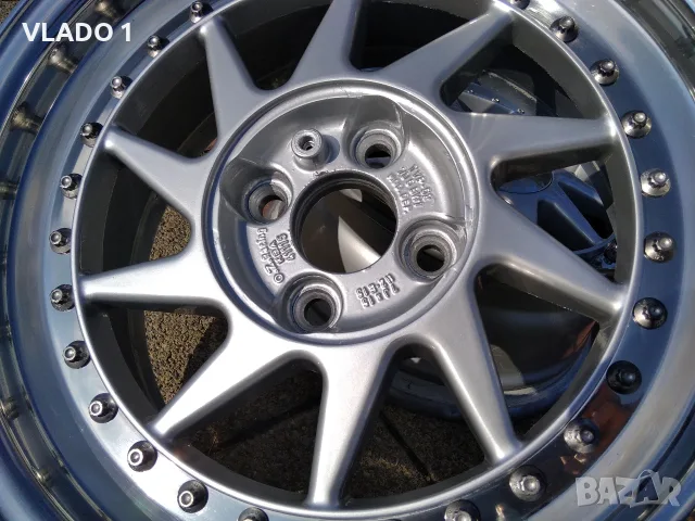  Джанги OZ turbo 7 x 15 4x100 Употребяван, Джанти за Автомобили и джипове, 4 болта, Алуминиеви , снимка 7 - Гуми и джанти - 55965626