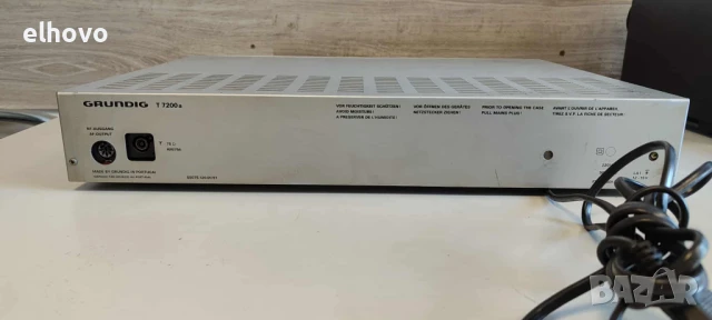 Стерео тунер Grundig T 7200#2, снимка 6 - Ресийвъри, усилватели, смесителни пултове - 51430265