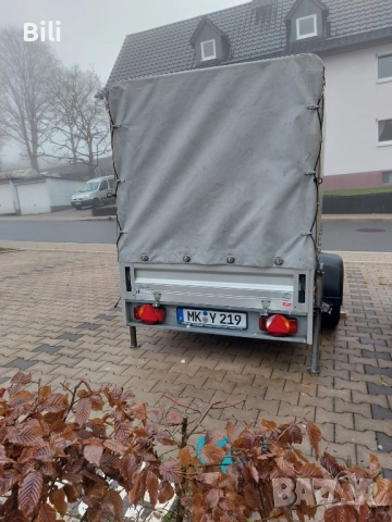 Немско ремарке Humbaur 750 кг, снимка 3 - Ремаркета - 52775417