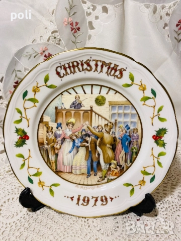 порцеланова чиния за стена , снимка 4 - Декорация за дома - 52399396