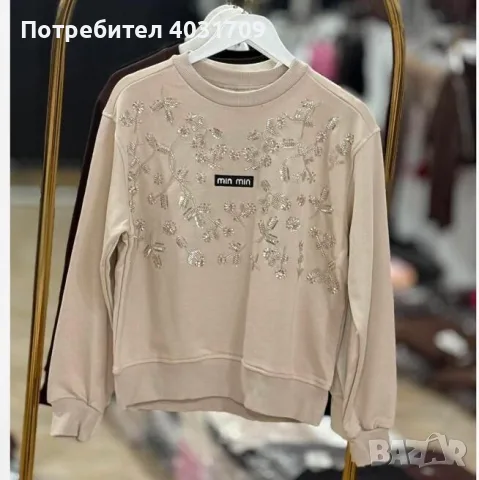 Дамска блуза Min Min, снимка 3 - Блузи с дълъг ръкав и пуловери - 55901844