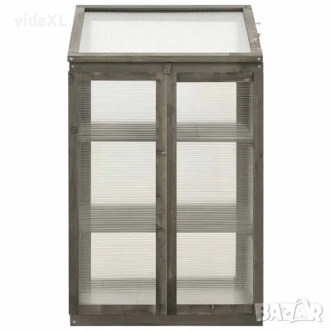 vidaXL Оранжерия, 60x45x100 см, чамово дърво, снимка 2 - Оранжерии - 56146666