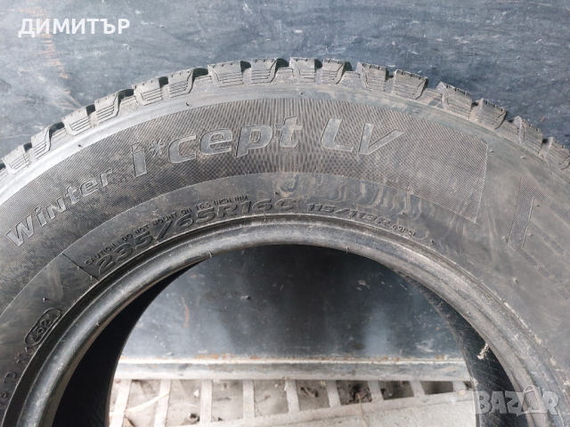 2 бр.всесезонни гуми Hankook 235 65 16C dot4521 Цената е за брой!, снимка 7 - Гуми и джанти - 44822301