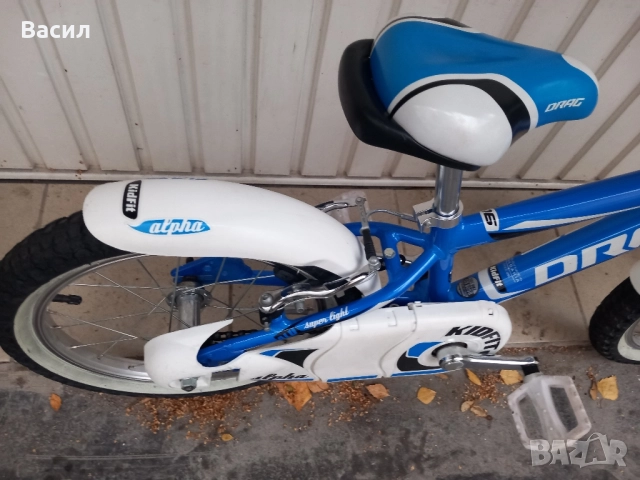 Лек алуминиев велосипед Драг Алфа 18 и 16 цола , снимка 6 - Велосипеди - 51687338