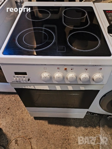 Готварска печка Privileg със стъклокерамичен плот (50 см)