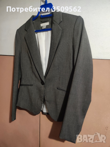 Дамско сако, размер 38, H&M, снимка 4 - Сака - 44595847