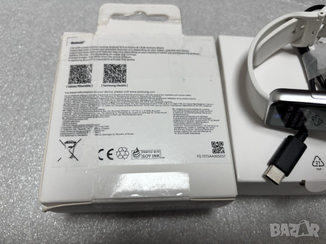 Смарт фитнес гривна Samsung Galaxy Fit3 R390, снимка 15 - Смарт гривни - 53340646