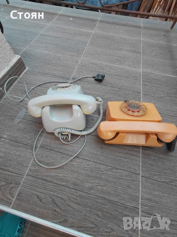 стари телефони с шайба , снимка 7 - Стационарни телефони и факсове - 53848676