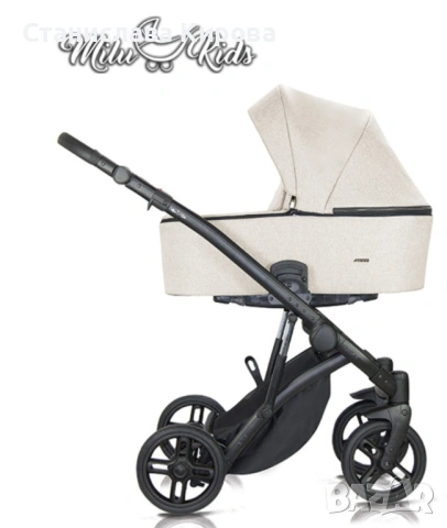 Бебешка количка 2 в 1 Ateso Milu Kids, снимка 2 - Детски колички - 53871854