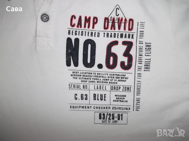 Тениски CAMP DAVID  мъжки,3ХЛ, снимка 14 - Тениски - 55780215