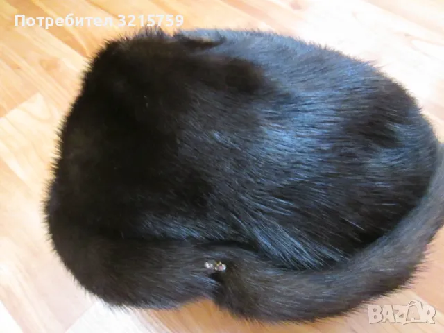 Нова дамска шапка - естествена кожа-норка