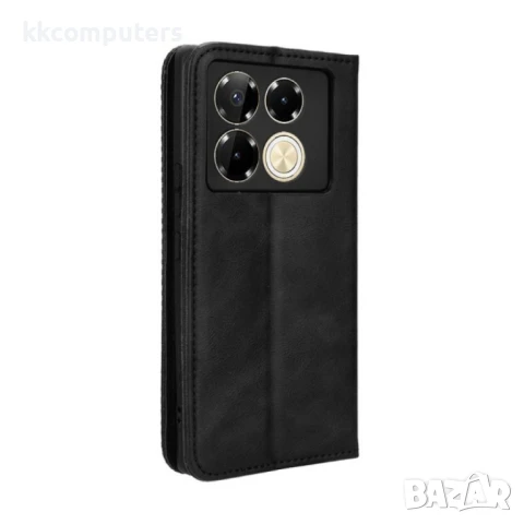Infinix Note 40 Pro 5G Magnetic Buckle Retro Texture Кожен Калъф и Протектор, снимка 6 - Калъфи, кейсове - 51275110
