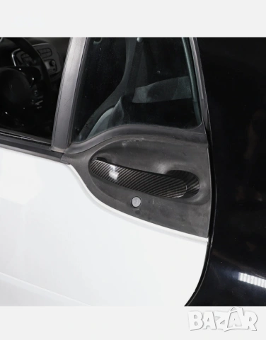 2 бр - Mercedes Benz Smart 2016-2021 капак за външна странична дръжка от карбонови влакна , снимка 10 - Части - 53225329