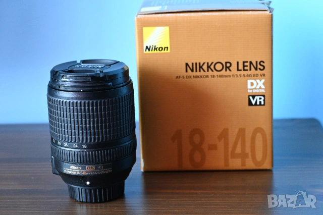 Nikon AF-S DX NIKKOR 18-140mm f3.5-5.6G ED VR, снимка 2 - Обективи и филтри - 53520843