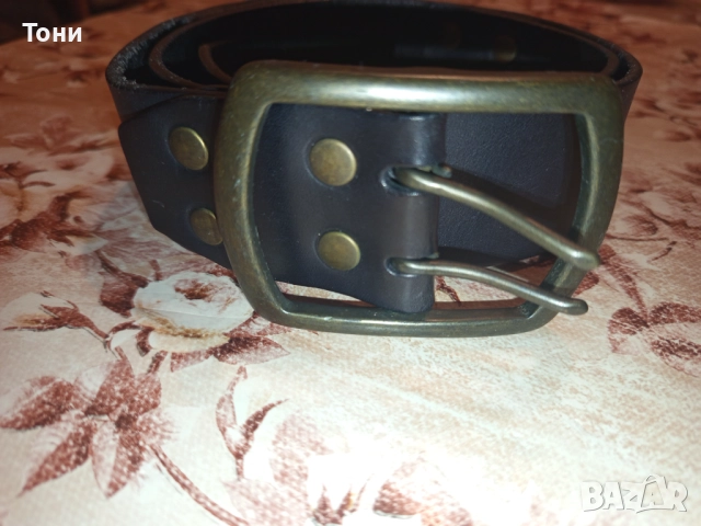 Нов Мъжки Колан Изцяло от Естествена Кожа 100см., снимка 13 - Колани - 52675782