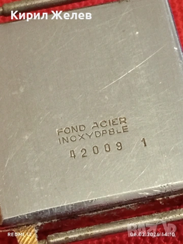 Рядък механичен часовник Creation 17 jewels Incabloc позлатен швейцарски 52537, снимка 6 - Антикварни и старинни предмети - 53381493