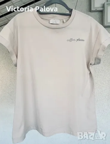 Тениска RICH & ROYAL  органик памук, снимка 6 - Тениски - 50327172