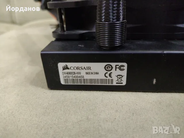 Asus Rog Strix X99 Gaming LGA2011 + Core i7 -6850k.+водно Corsair, снимка 12 - Дънни платки - 49604112