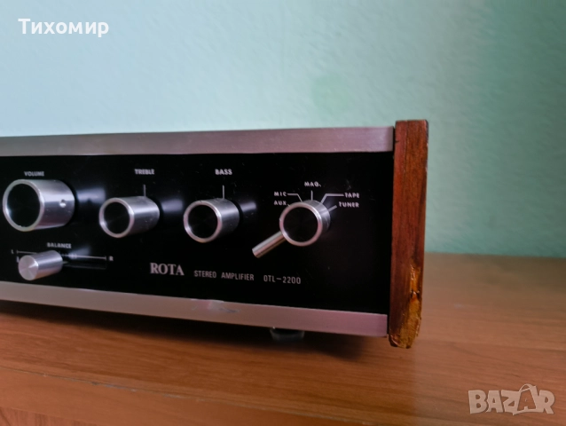 Rota Otl-2200 / Усилвател, снимка 4 - Ресийвъри, усилватели, смесителни пултове - 52559802