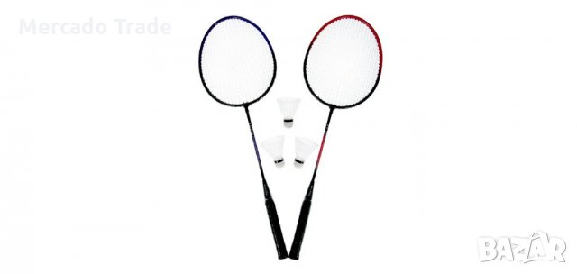 Ракета за бадминтон 2бр. с 3 пера