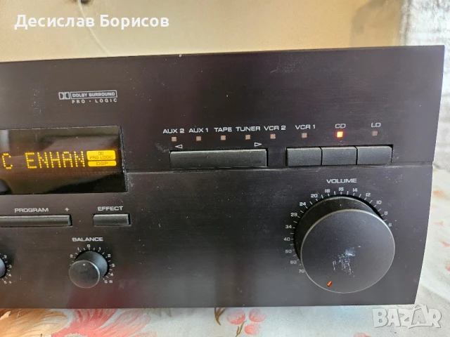 Стерео усилвател Yamaha DSP-A780, снимка 4 - Ресийвъри, усилватели, смесителни пултове - 51109341