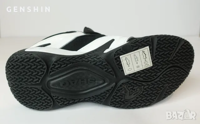 SHAQ черно-бели спортни обувки 42 номер, снимка 8 - Спортни обувки - 50383235
