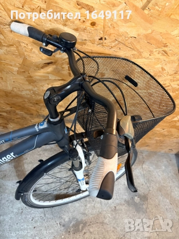 28цола Berger алуминиев дамски градски велосипед колело[21ck-Shimano], снимка 4 - Велосипеди - 52869176