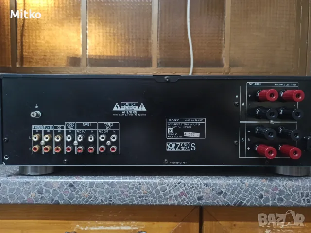 Sony TA-F420 стерео ТОП ЦЕНА , снимка 7 - Ресийвъри, усилватели, смесителни пултове - 56188075