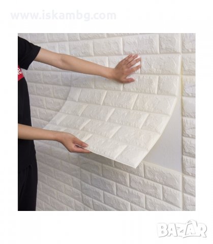 ТАПЕТ 3D ТУХЛИ / САМОЗАЛЕПВАЩ - код  2990, снимка 3 - Други стоки за дома - 33904225