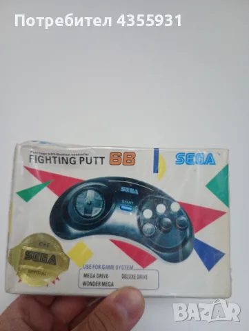 Нови Джойстици Sega Mega drive 2 стара  телевизионна игра , снимка 2 - Антикварни и старинни предмети - 51398126