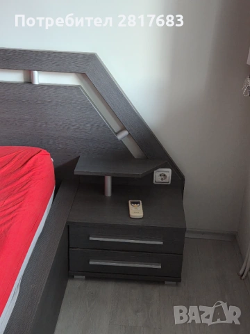Спалня с нощни шкафчета , снимка 3 - Спални и легла - 53003550