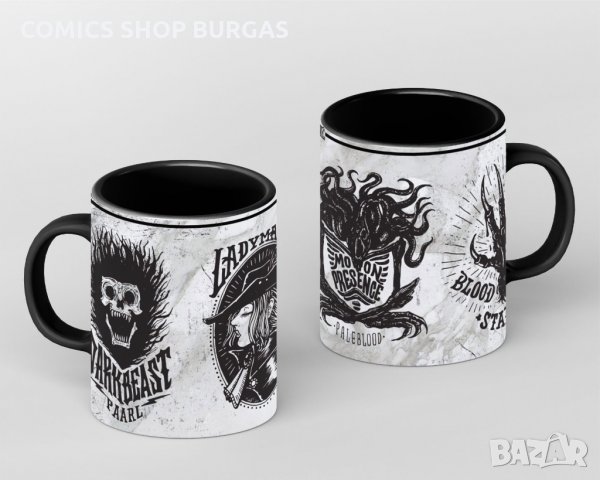 Керамична чаша BLOODBORNE, снимка 6 - Чаши - 35912250