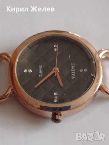 Дамски часовник TAQIYA QUARTZ изискан стилен дизайн много красив - 26539, снимка 3 - Дамски - 36123461
