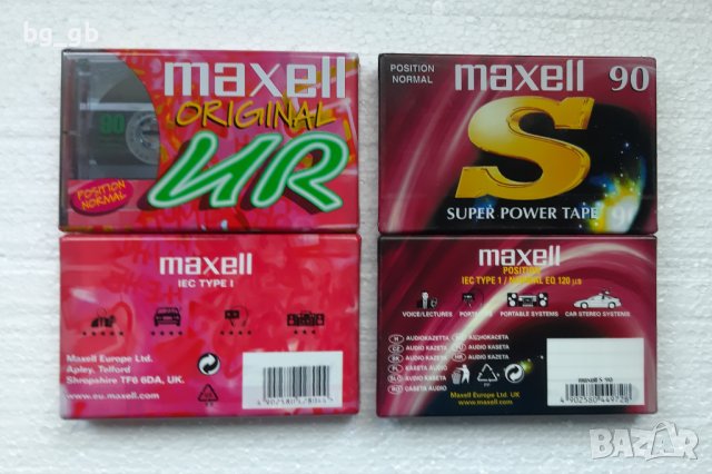 Нови аудио касети Maxell, снимка 5 - Аудио касети - 41099786