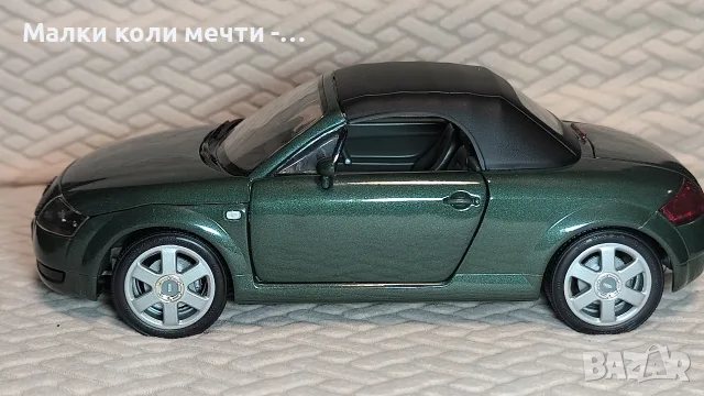 Метални колички Audi TT , мащаб 1:18, снимка 2 - Колекции - 55845901